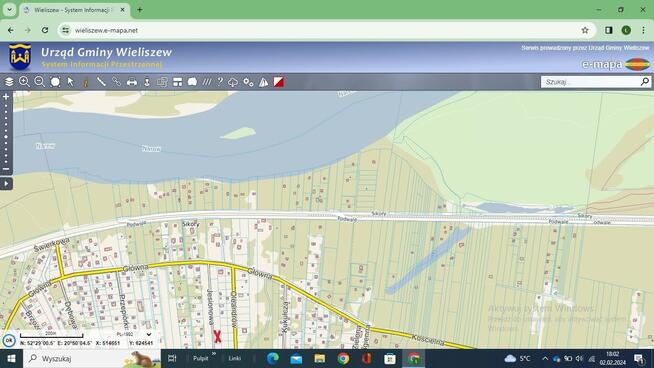 Budowlano-rekreacyjna Sikory gm. Wieliszew