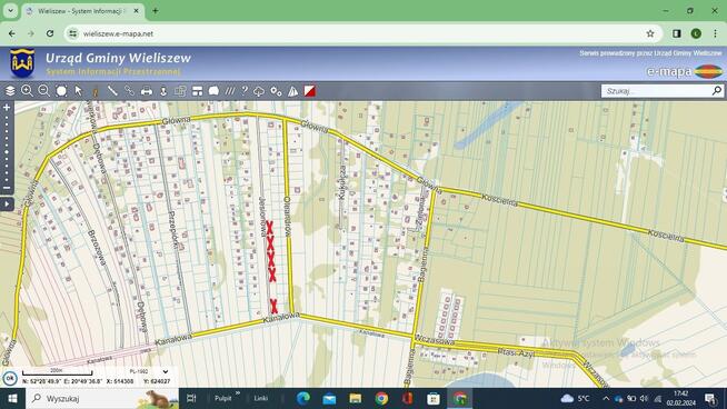 Budowlano-rekreacyjna Sikory gm. Wieliszew