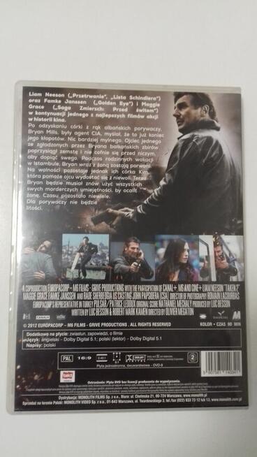 Filmy DVD „Uprowadzona”, „Uprowadzona 2”, do sprzedania