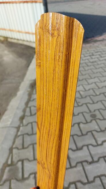 Sztachety drewnopodobne 2 gatunek płot ogrodzenie Klęczany