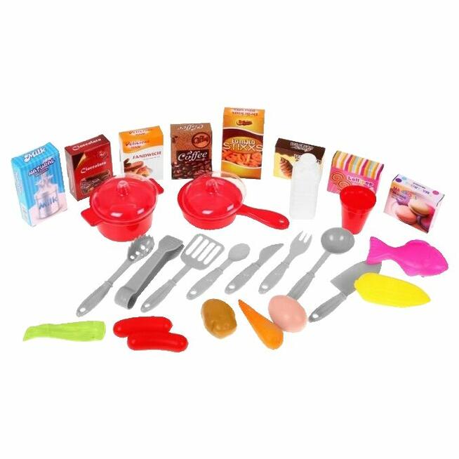 Kuchenka dla dzieci duża 53 elementy /NOWA NIE ROZPAKOWANA