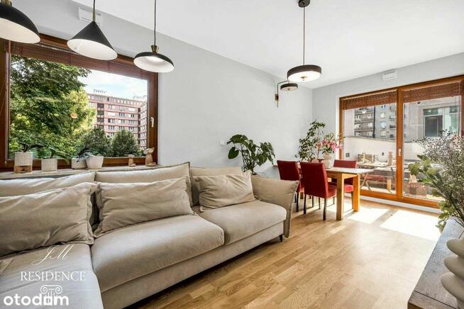 Park Morskie Oko/ 3 pokoje + 55 mkw taras / metro