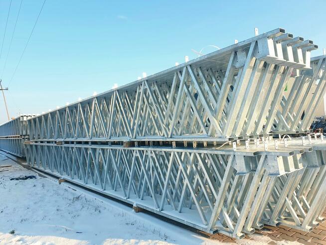 Nowa kratownica dachowe ocynkowane 8 - 14 m. konstrukcja