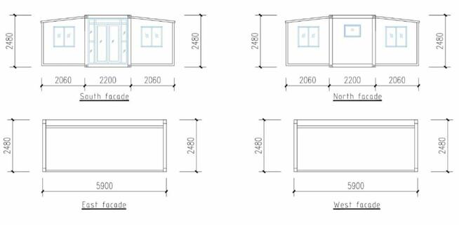 Całoroczny, modułowy dom 35m2 na zgłoszenie