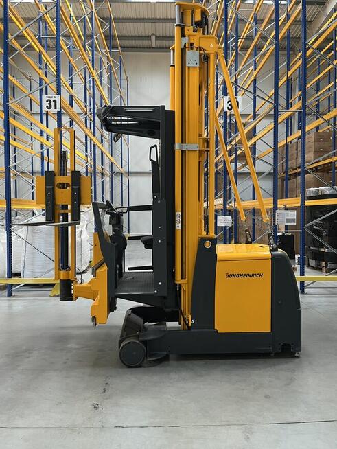 Jungheinrich EKX410 wózek systemowy z podnoszoną kabiną F.VA