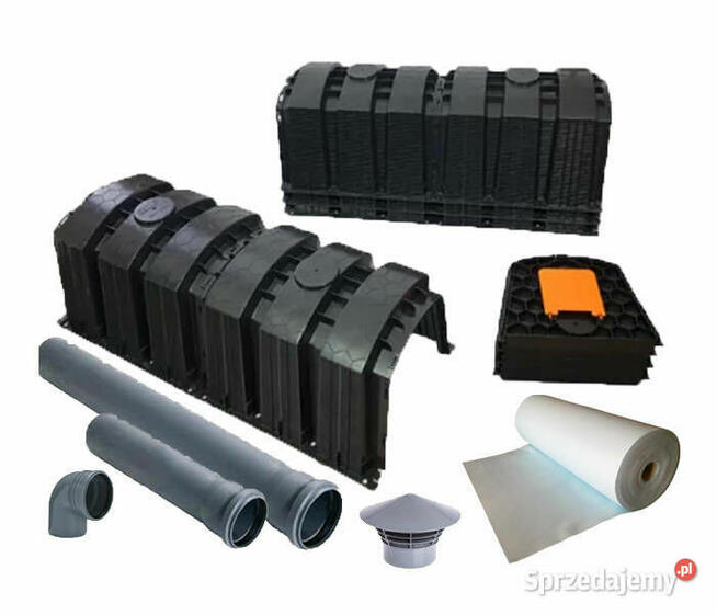 OCZYSZCZALNIA ŚCIEKÓW DRENAŻOWA 3000L AB TUNELAMI 12szt