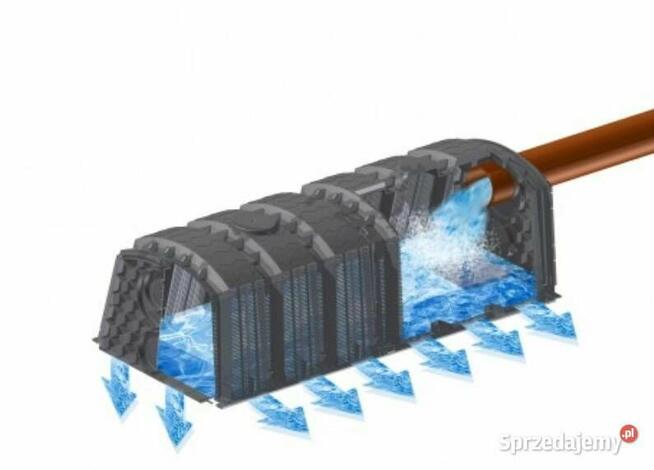 OCZYSZCZALNIA ŚCIEKÓW DRENAŻOWA 3000L AB TUNELAMI 12szt