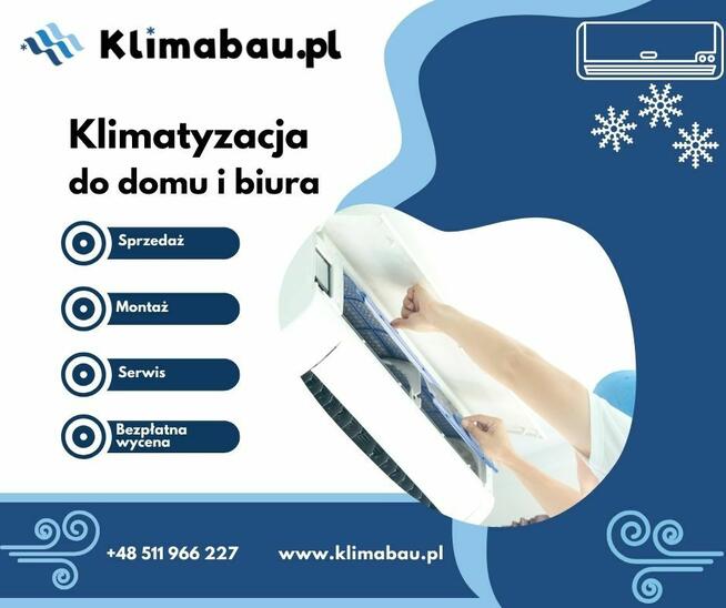 Klimatyzacja z montażem Klimabau