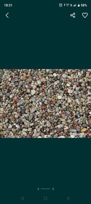 Ziemia ogrodowa, piasek, kruszywo, żwir