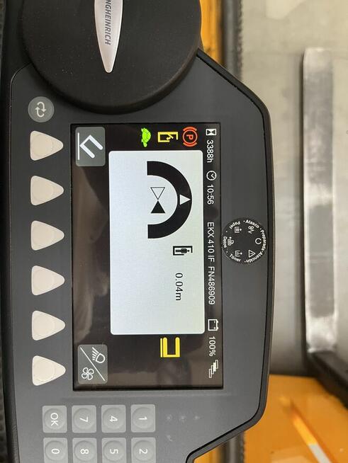 Jungheinrich EKX410 wózek systemowy z podnoszoną kabiną F.VA