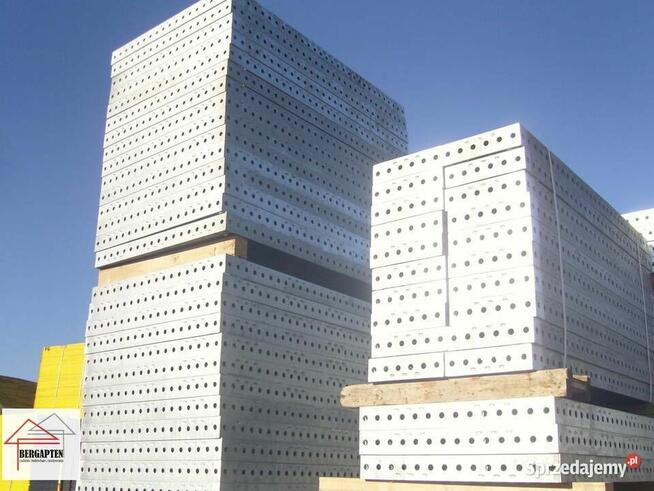 Szalunki ścienne lekkie Tekko 70 m2 ręczny montaż ławy