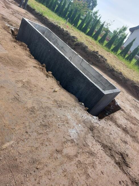 Kanał samochodowy, piwnice ogrodowe, zbiorniki