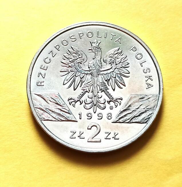 2 zł 1998 r. Ropucha Paskówka