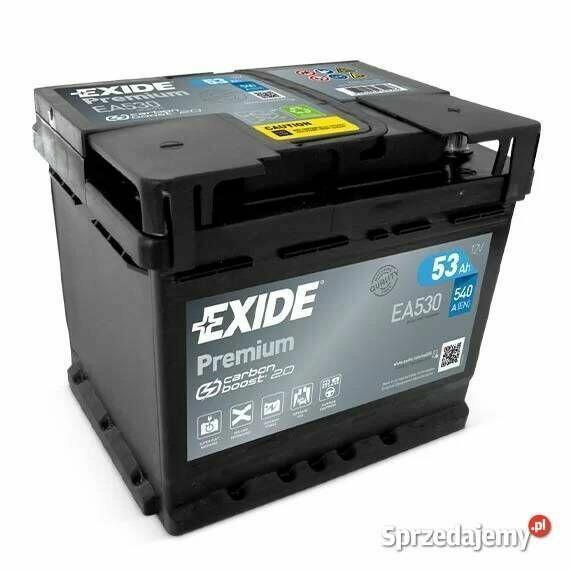 Akumulator 53Ah 540A EXIDE Premium EA530