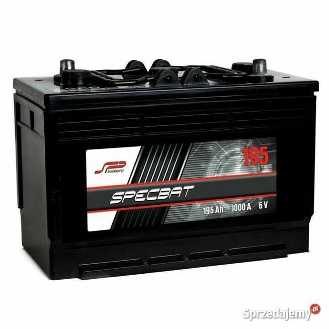 Akumulator 6V 195Ah 1000A L+ SPECBAT AGRO