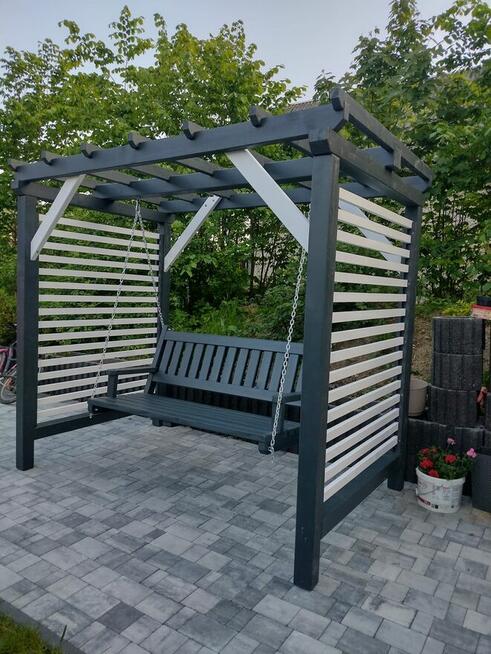 Pergola z huśtawką