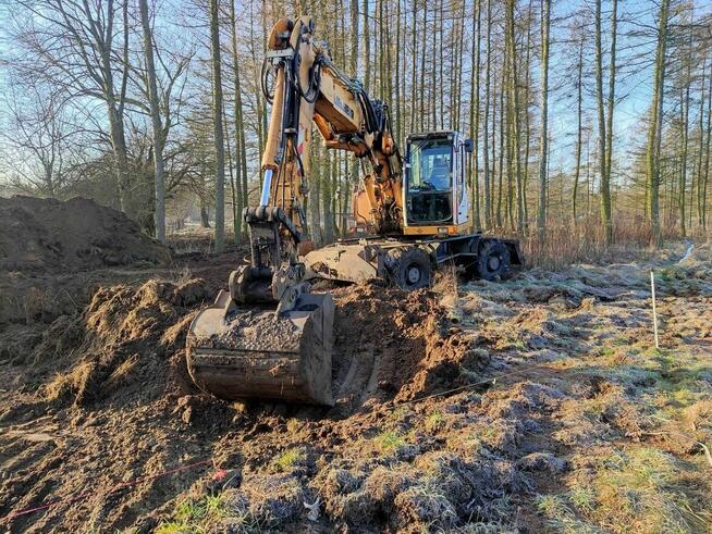 Korytowanie drogi / budowa drogi dojazdowej do domów