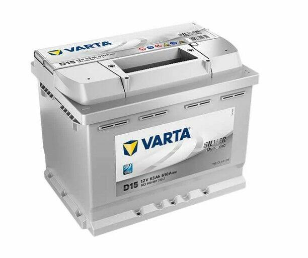 Akumulator VARTA Silver Dynamic D15 63Ah 610A EN