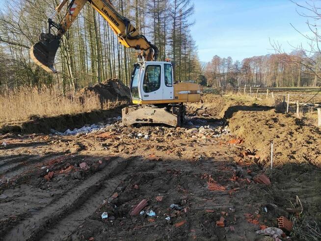 Korytowanie drogi / budowa drogi dojazdowej do domów