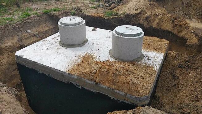 Zbiornik betonowy dwukomorowy 8m3