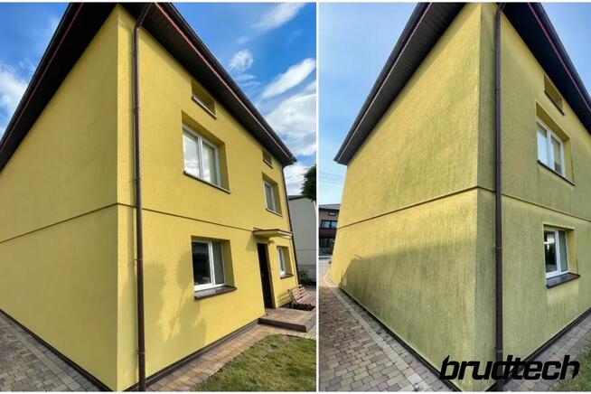 Mycie dachów, mycie elewacji, czyszczenie kostki brukowej