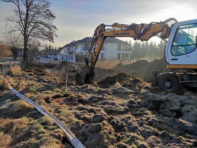 Korytowanie drogi / budowa drogi dojazdowej do domów