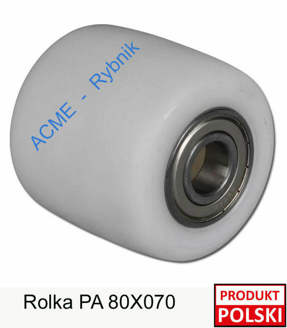 Rolka Poliamidowa Kółko 80x70 Do Paleciaka Wózka Paletowego