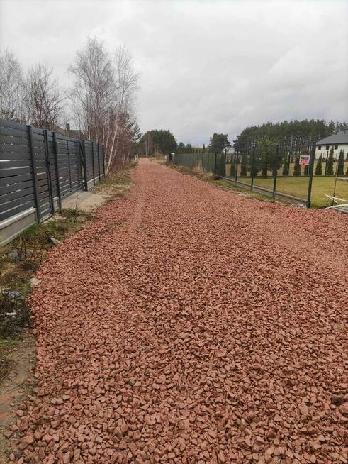 Korytowanie drogi / budowa drogi dojazdowej do domów