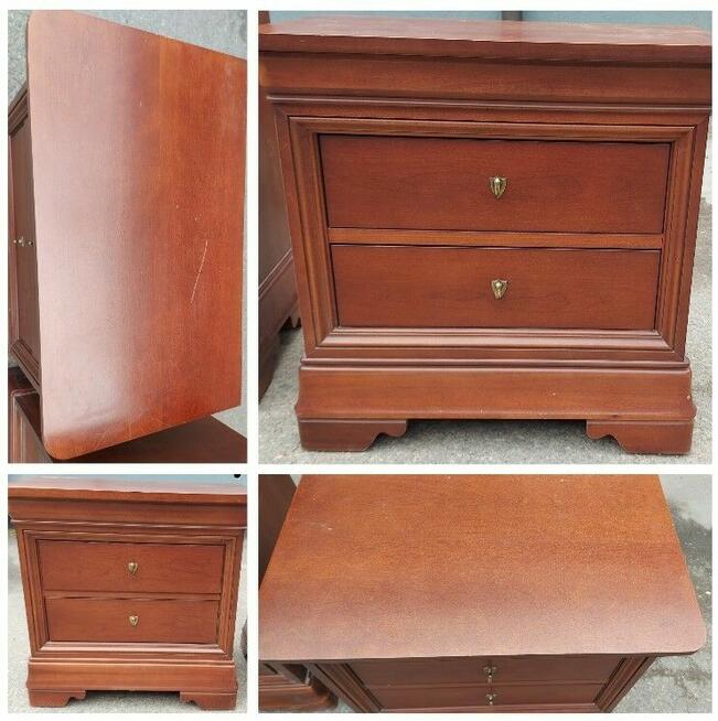 KOMÓDKI z szufladami THOMASVILLE FURNITURE Drewno 2szt
