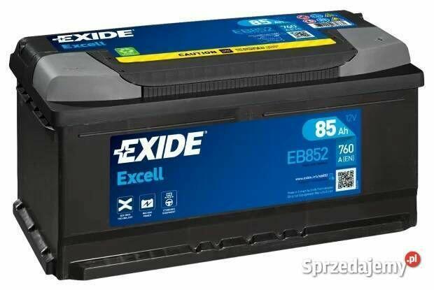 Akumulator EXIDE Excell 85Ah 760A Spyrkówka 5a