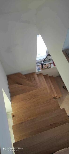 Schody Białystok trepy zabiegi stopnie dębowe drewniane buk