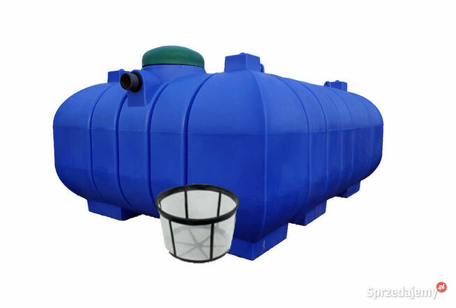 Zbiornik na wodę deszczową 6000L FLAT z Pompą Auto 230V