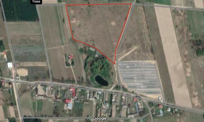 Sprzedam działkę rolną 3,91 ha Ługowice gmina Mogielnica