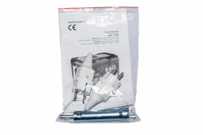 Agregat prądotwórczy jednofazowy KRUZER TH 3900E 3.2kW