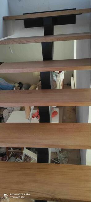 Schody Białystok trepy zabiegi stopnie dębowe drewniane buk