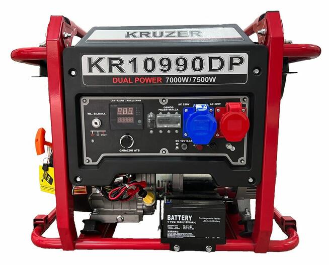 Agregat prądotwórczy dual power KRUZER KR 10990DP 7.0kW