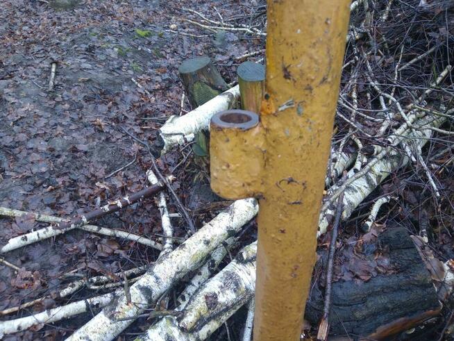 Brama rama dwuskrzydłowa z furtką PRL 160 x 400cm 1,6m x 4m