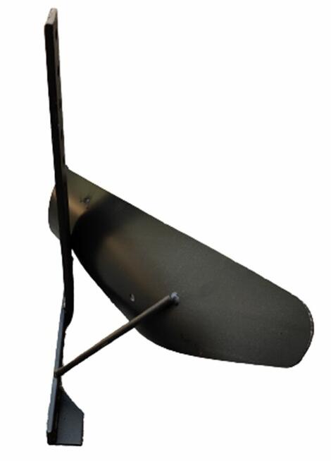 Pług jednoskibowy duży GENEA PR do ciągnika jednoosiowego