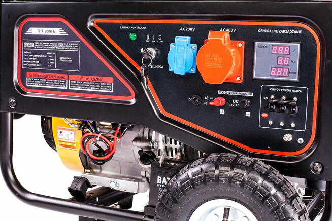 Agregat prądotwórczy trójfazowy KRUZER THT 8000E 6.0kW