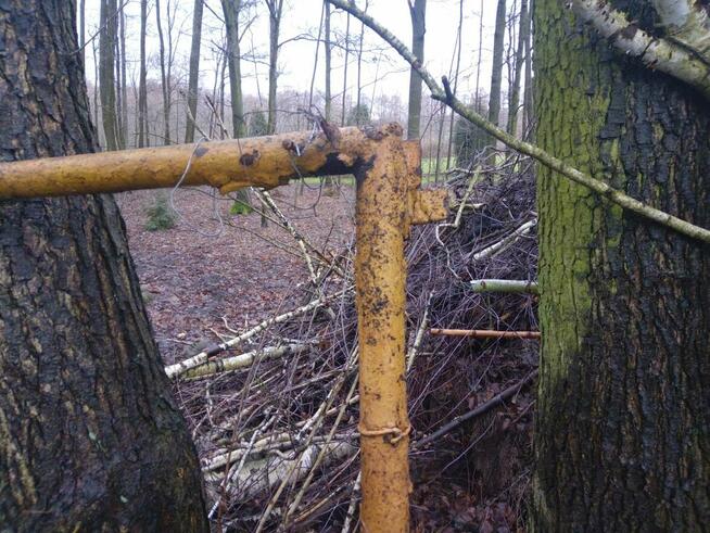 Brama rama dwuskrzydłowa z furtką PRL 160 x 400cm 1,6m x 4m