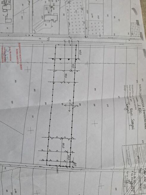 Atrakcyjna działka w Sarzynie