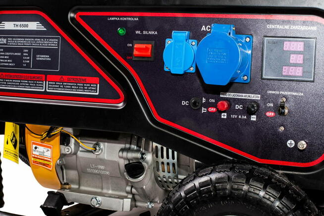 Agregat prądotwórczy jednofazowy KRUZER TH 6500E 5.0kW