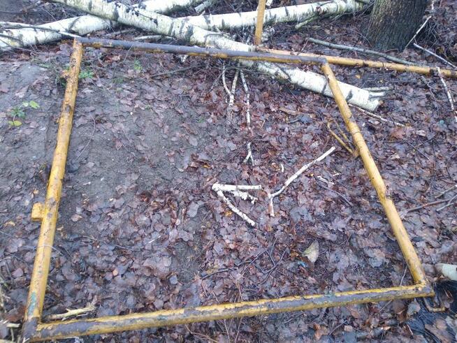 Brama rama dwuskrzydłowa PRL 160cm x 320cm 1,6m x 3,2m