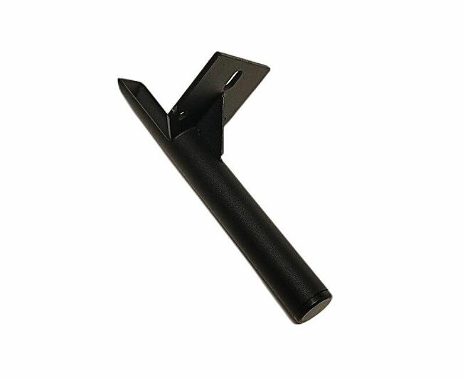 Noga metalowa, czarna, SL01 h-140