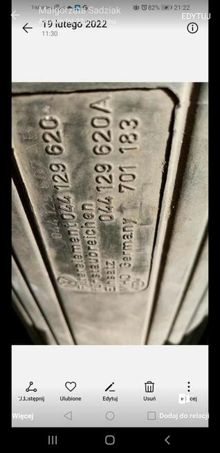 Obudowa filtra powietrza do Volkswagena T-4