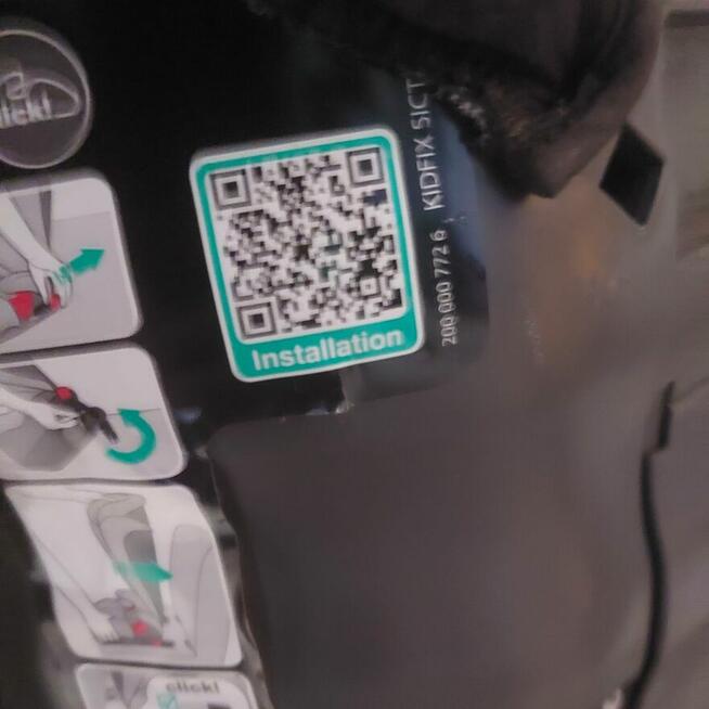 Fotelik Romer kidfix sict + fotelik Fisher Price gratis