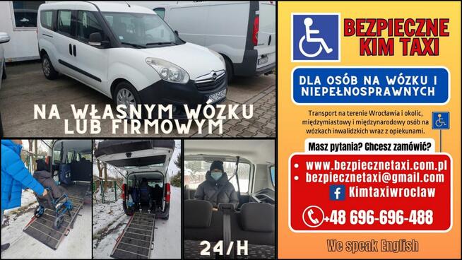 Przewóz niepełnosprawnych na wózku Taxi Transport