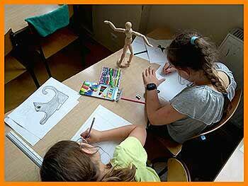 ZAJĘCIA z KOMIKSU, projektowania GIER PLANSZOWYCH dla DZIEC