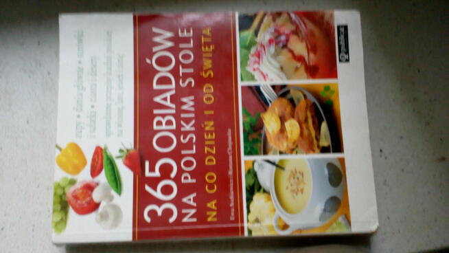 Książka kucharska 365 obiadów