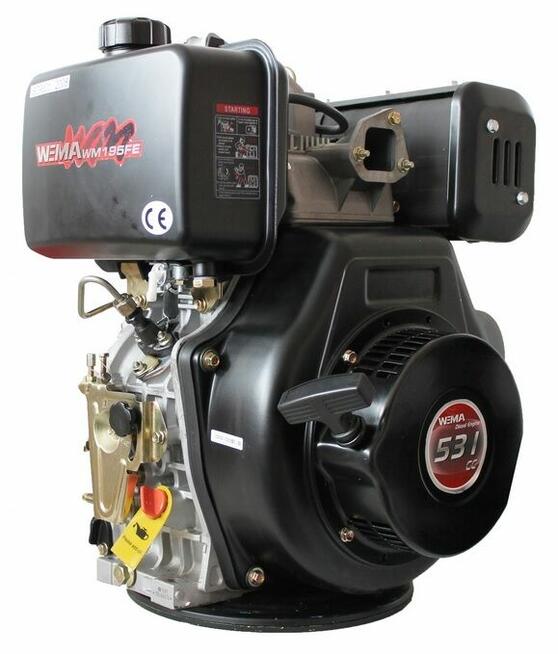 Silnik spalinowy diesel WEIMA WM195FE 15.0KM